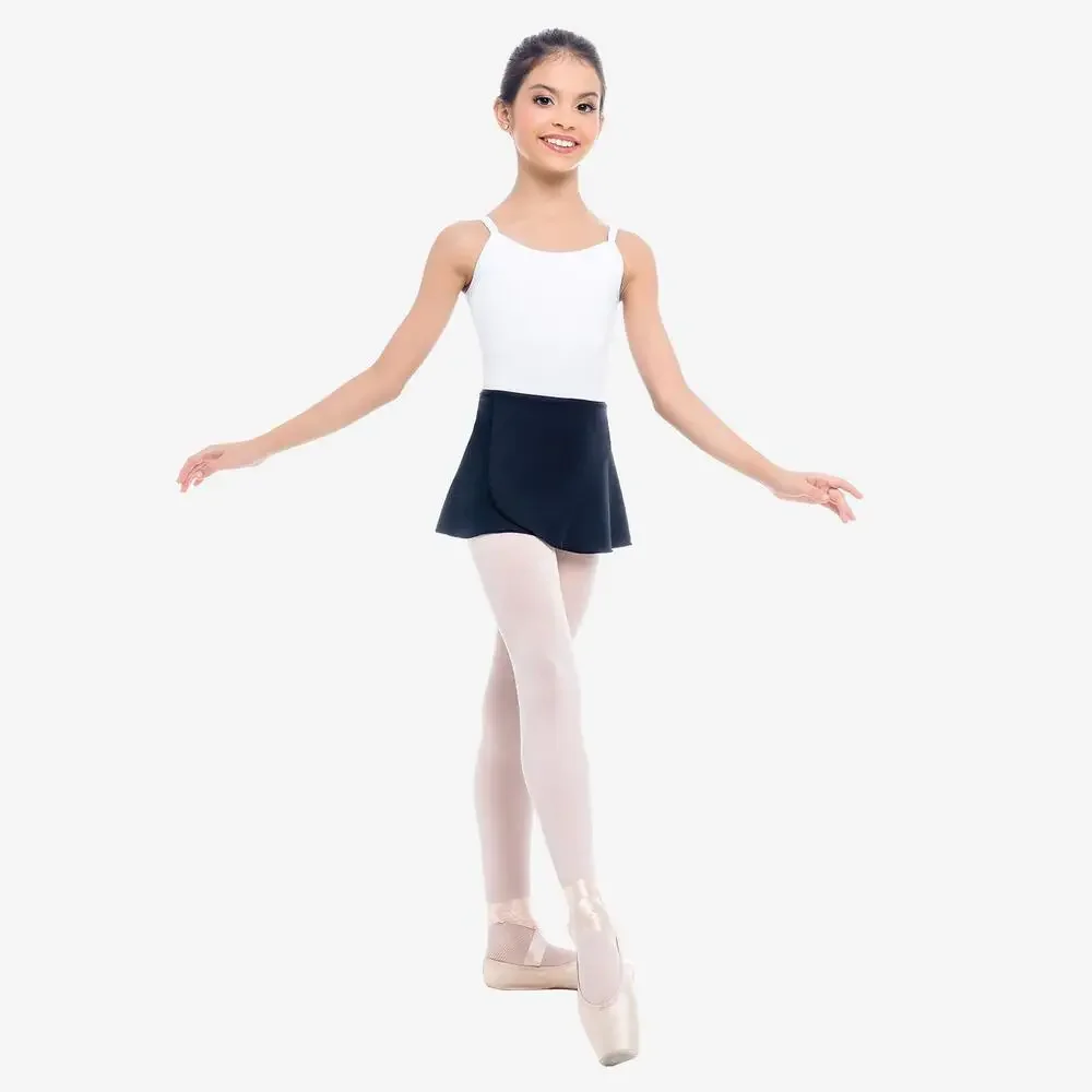 Pre-Owned Dance Wrap Opaque Ballet Skirt from So Danca SL68 Medium Child 8-10